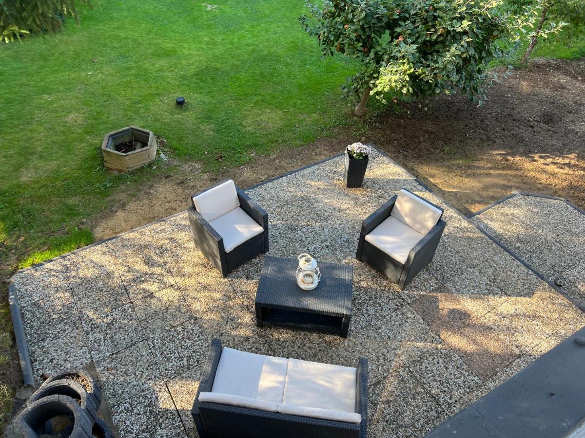 Hummelglück - Ferienwohnung mit Terrasse in 30 Min in HH City Bendestorf Exterior foto